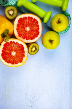 Gıda diyet ve halter için