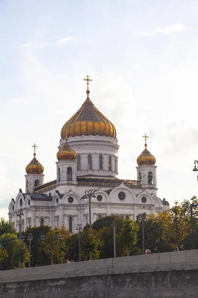 Katedrála Krista Spasitele. Moskva. Rusko. — Stock fotografie