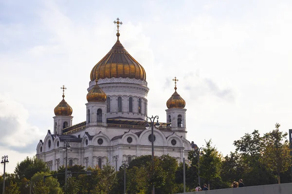 Katedrála Krista Spasitele. Moskva. Rusko. — Stock fotografie