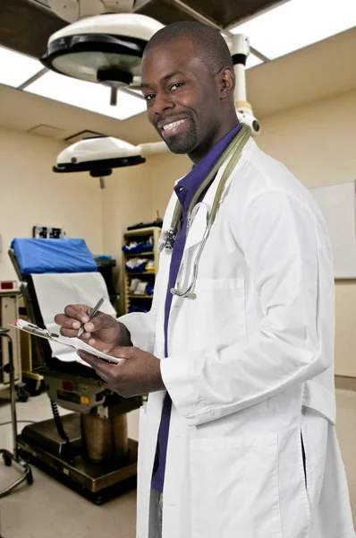 African American Black doctor — Stock Photo, Image