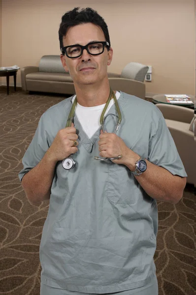Homem bonito Doutor — Fotografia de Stock