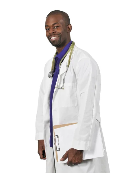 Schöner männlicher Arzt — Stockfoto