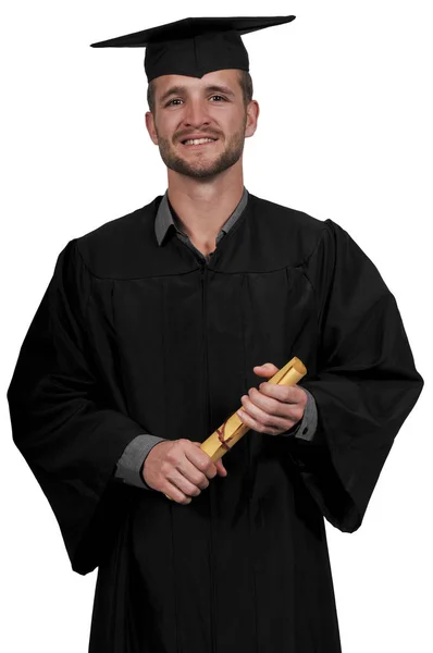 Hombre guapo graduado — Foto de Stock