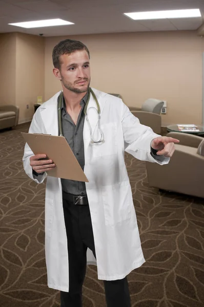 Handsome Man Doctor — Stock Photo, Image