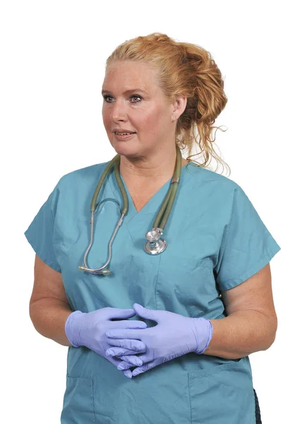 Middle Age Woman Doctor — Stock Photo, Image