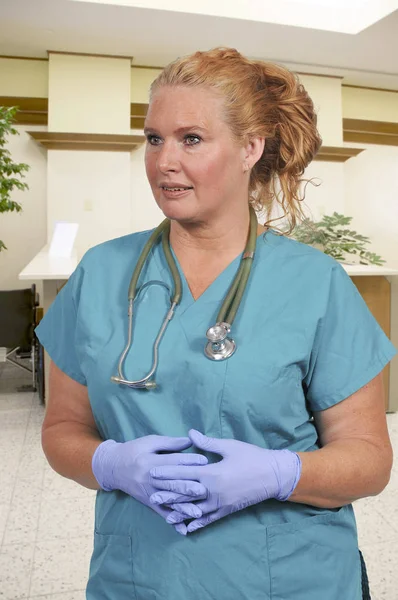 Middle Age Woman Doctor — Stock Photo, Image