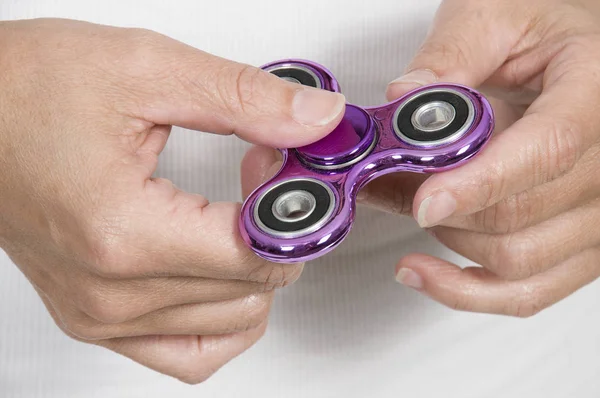 Fidget Spinner zabawka — Zdjęcie stockowe