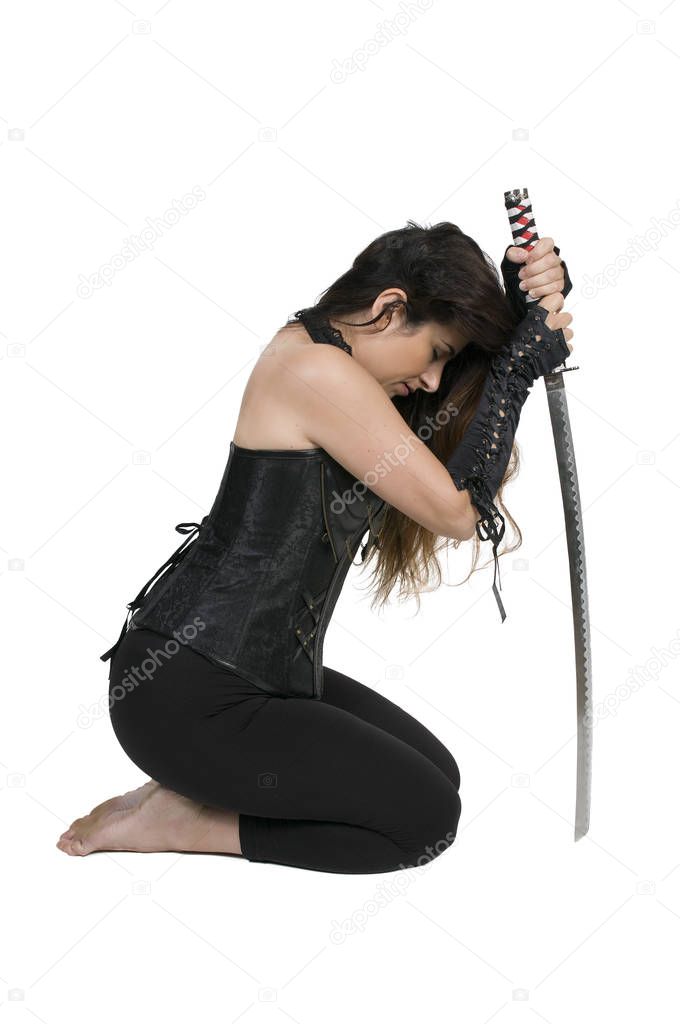 Woman Samurai Swordsman