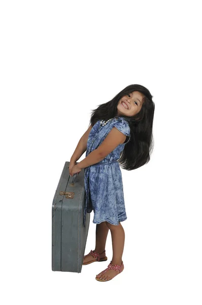 Little Girl on Vacation — Stock Photo, Image