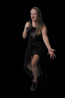 güzel kadın şarkıcı