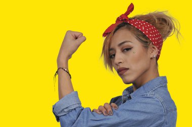 Rosie the Riveter clipart