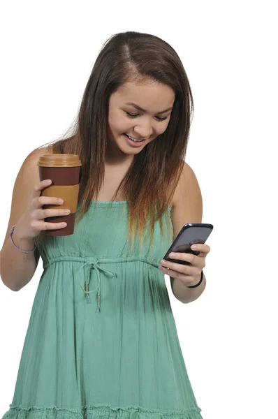 Woman on the Phone — Stock Photo, Image