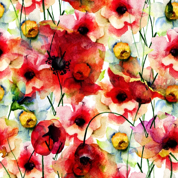 Floral seamless pattern — Stock Photo, Image