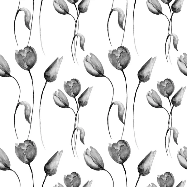 Seamless pattern with romantic flowers — Stock Photo, Image