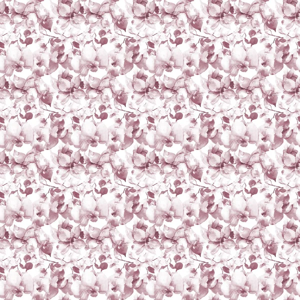 Seamless pattern with Orchids flowers — Stock Photo, Image