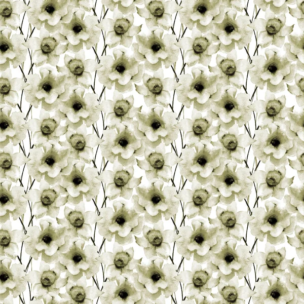 Florales nahtloses Muster — Stockfoto