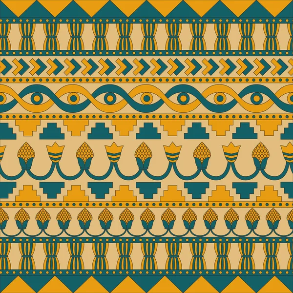 Месопотамское орнаментальное племя — стоковый вектор