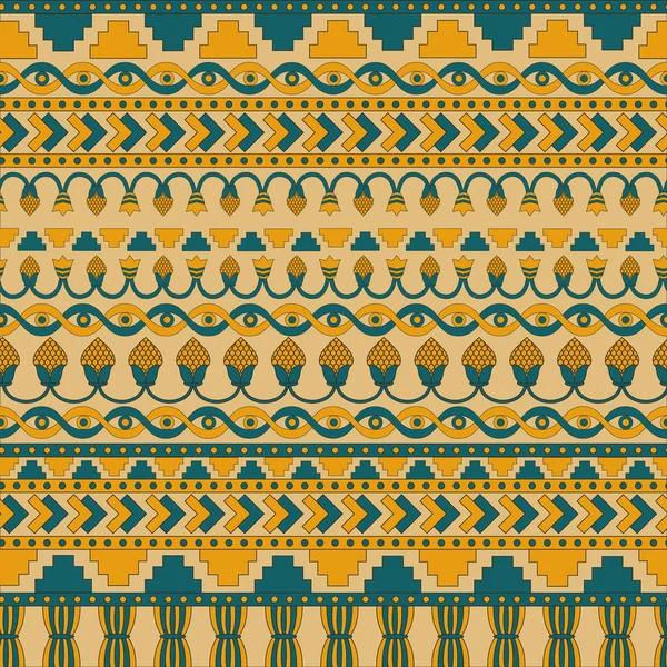 Mesopotamia ornament Tribal — Vector de stoc