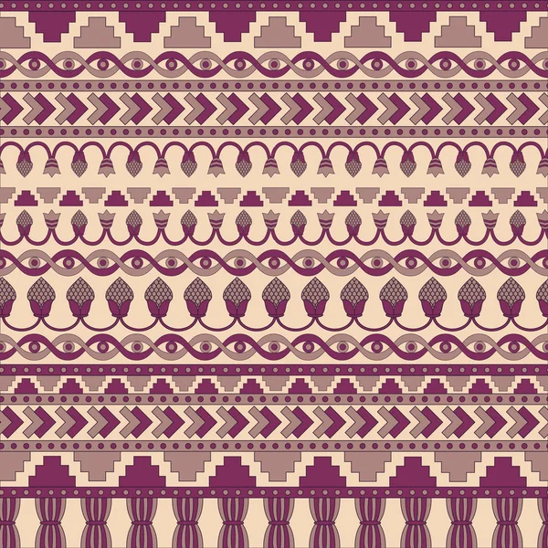 Mesopotamië sieraad Tribal — Stockvector