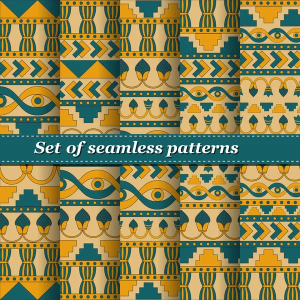 Ethnic seamless pattern — Stock Vector