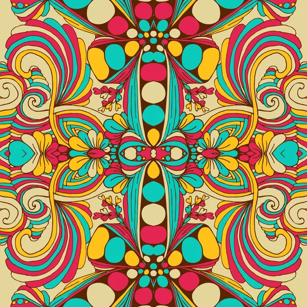 Ethnic seamless pattern — Stock Vector