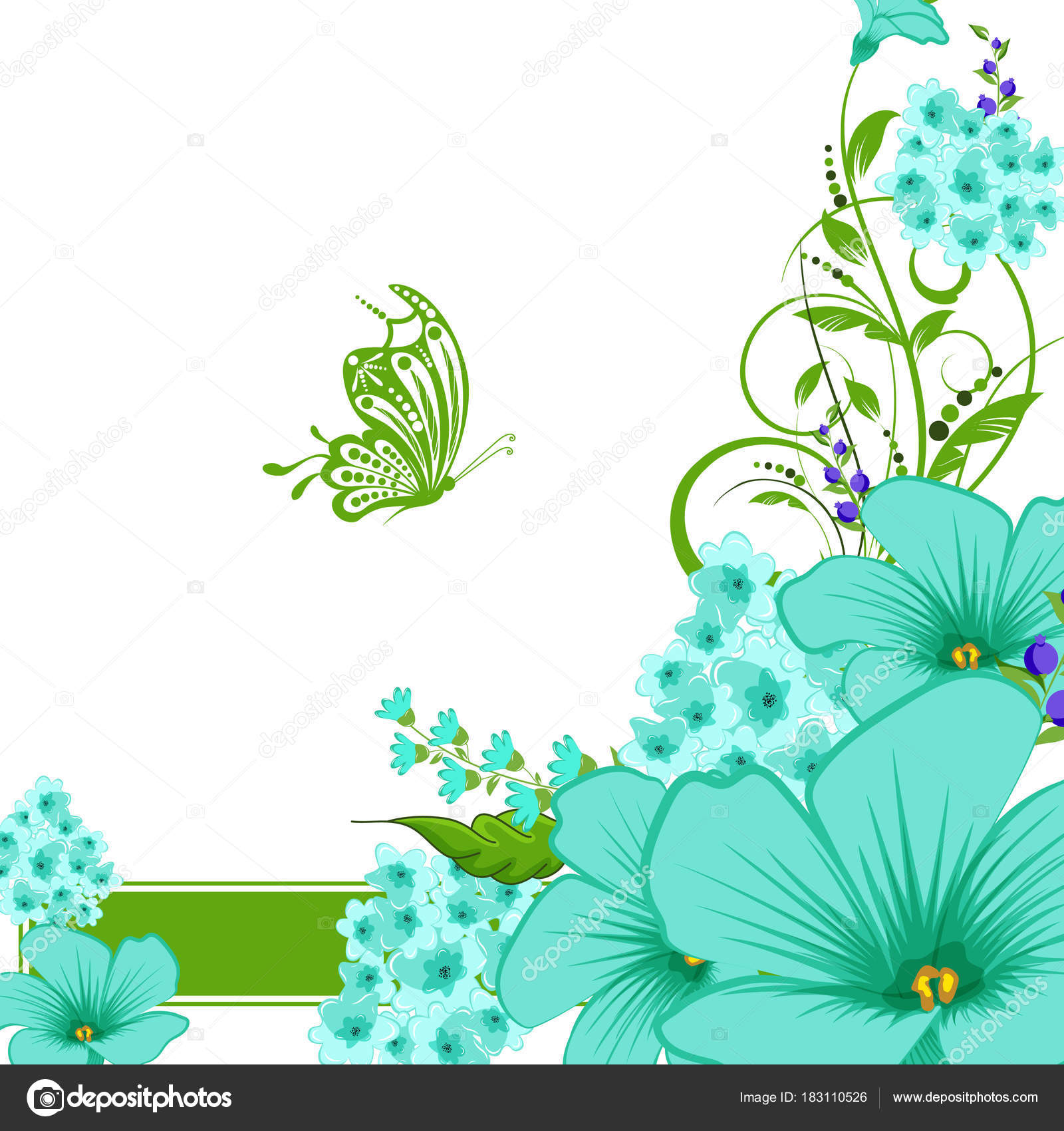 Abstract Vector Flower Background Stock Vector Royalty Free Vector Image By C Mary1507 183110526