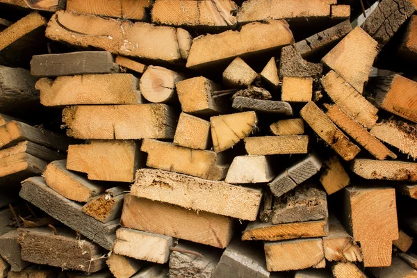 Stapel houtblokken — Stockfoto