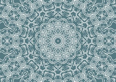 Etnik tarzı Vintage çiçek arka plan.