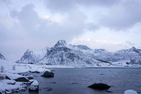 Όμορφη Ανέγγιχτη Φύση Στη Βόρεια Σκανδιναβία — Φωτογραφία Αρχείου