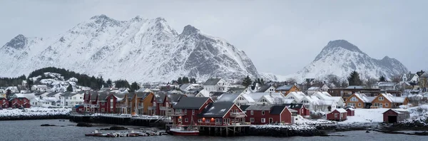 겨울의 아름다운 스칸디나비아로 — 스톡 사진
