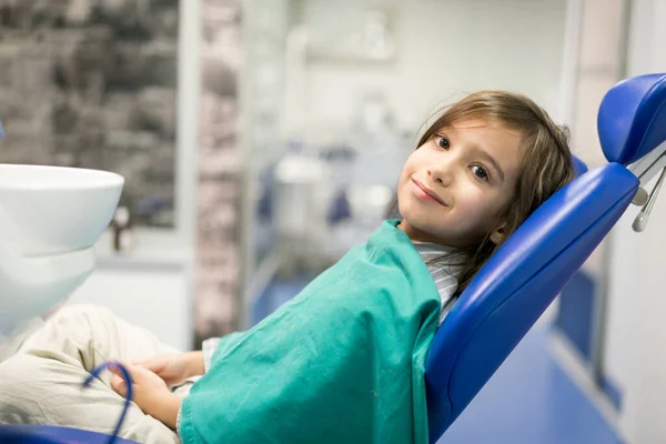Αγόρι Τακτική Οδοντιατρική Εξέταση Στην Κλινική — Φωτογραφία Αρχείου