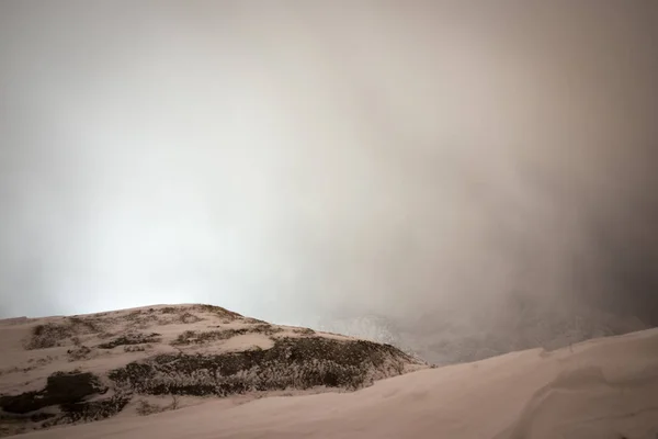 Αγροτική Χειμερινή Σκηνή Στη Βόρεια Σκανδιναβία — Φωτογραφία Αρχείου