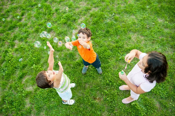 Bambini Felici Godendo Viaggio — Foto Stock