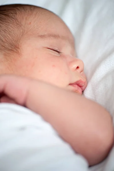 Baby Jongen Pasgeboren Close — Stockfoto