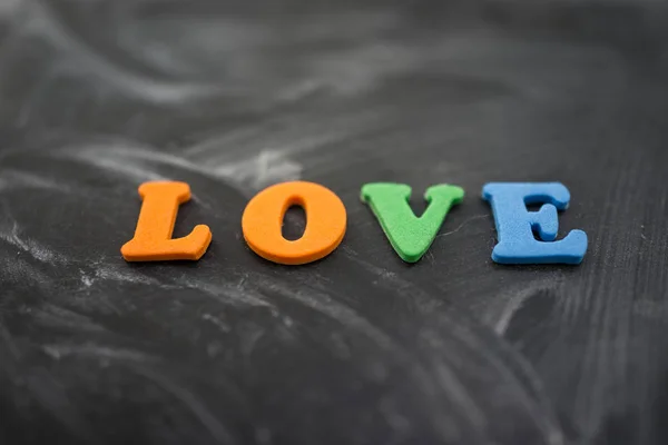 Love Heart School Board — Stock Photo, Image