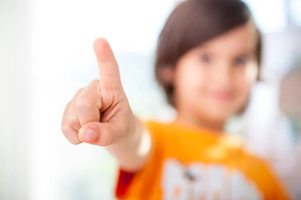 Happy Boy Close — Stock Photo, Image