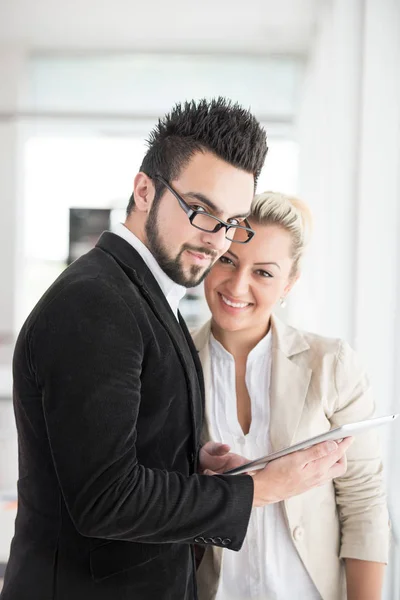 Escritório Trabalho Para Empresários Executivos — Fotografia de Stock