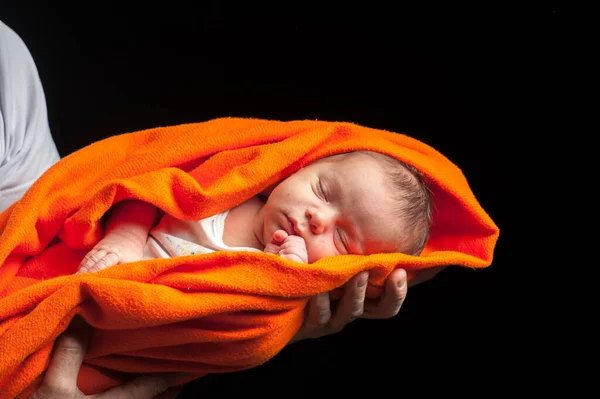 태어난 아기가 가까이 — 스톡 사진