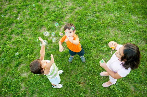 Enfants Heureux Appréciant Voyage — Photo