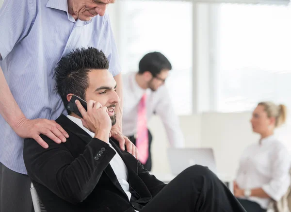 Escritório Trabalho Para Empresários Executivos — Fotografia de Stock