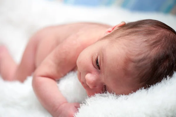 Erkek Bebek Yakın Çekim — Stok fotoğraf