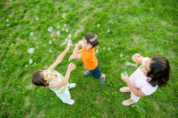 Enfants Heureux Appréciant Voyage — Photo