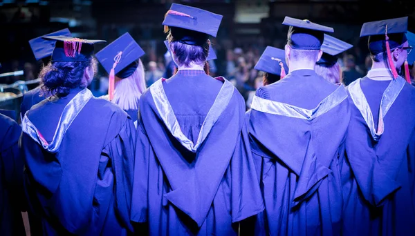 Graduation Ceremony Proud Students — Stock Photo, Image
