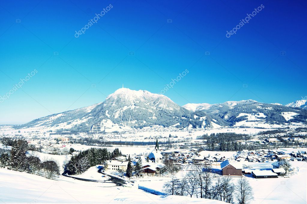 Oberallgau in  Winter