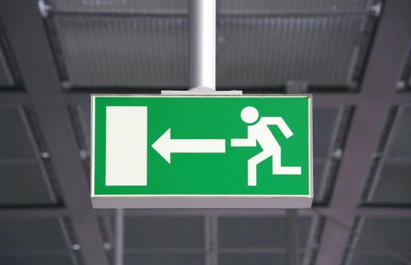 Emergency exit in station — Stock Photo, Image