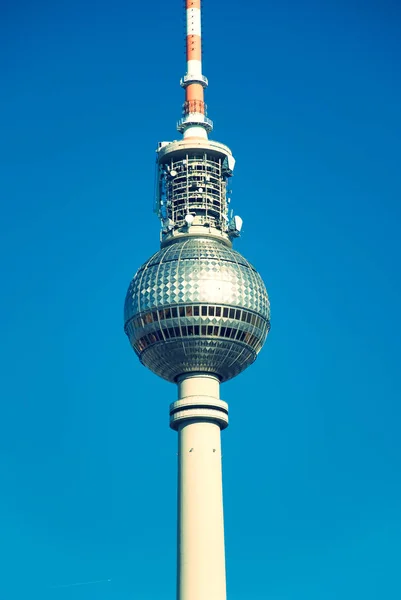 Torre de televisão de Berlim — Fotografia de Stock