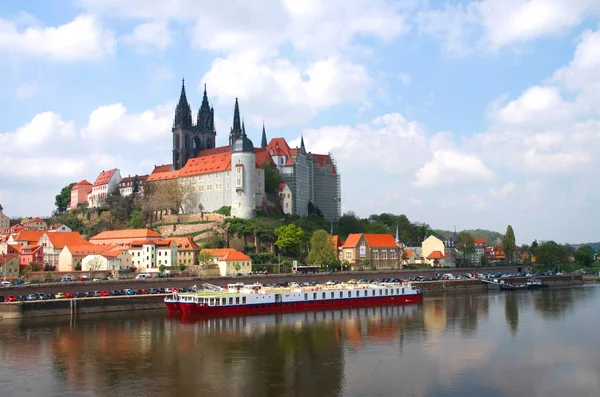 Meißen i Albrechtsburg Zdjęcia Stockowe bez tantiem