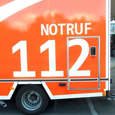 gerrman ambulans araba 112