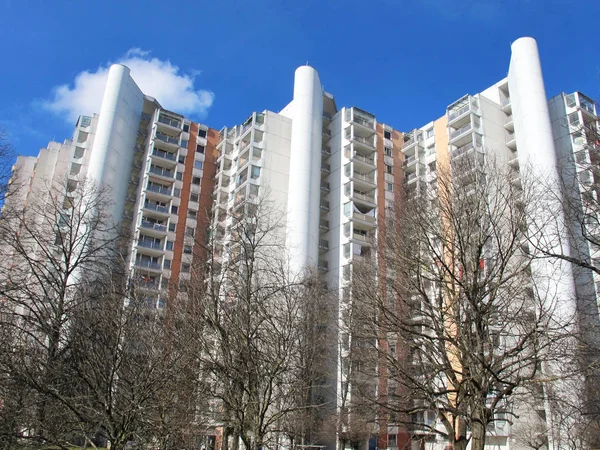 Neuperlach Munich Wohnring — Zdjęcie stockowe