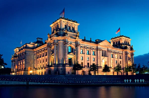 Reichstag Edifício Berlim — Fotografia de Stock